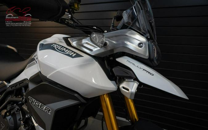 2023 Triumph Tiger 900 Rally Pro Pure White