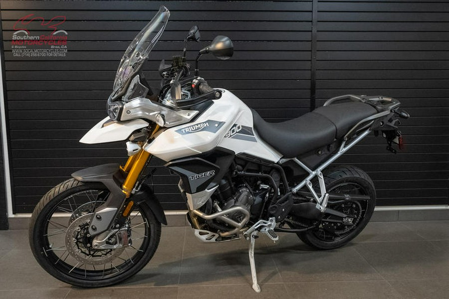 2023 Triumph Tiger 900 Rally Pro Pure White