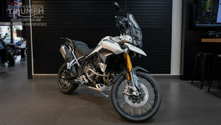 2023 Triumph Tiger 900 Rally Pro Pure White