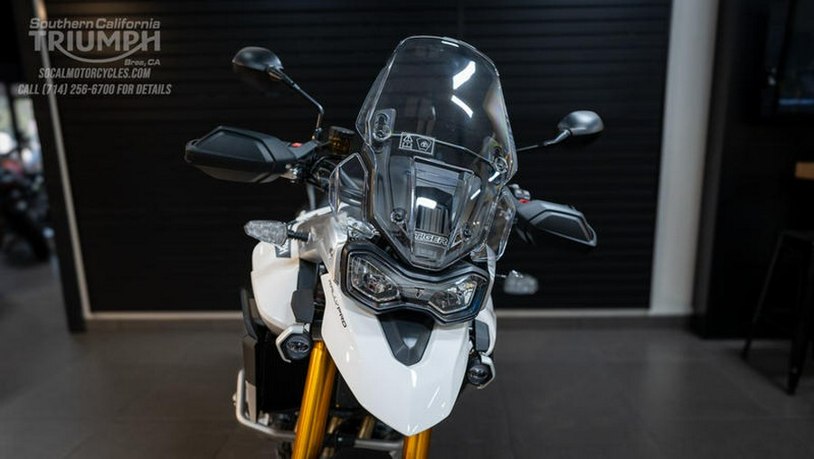 2023 Triumph Tiger 900 Rally Pro Pure White