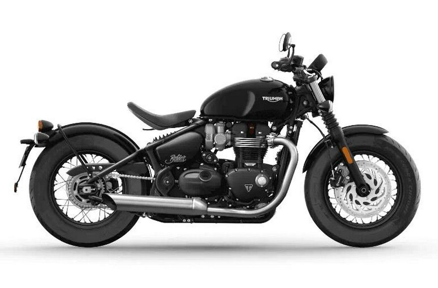 2024 Triumph Bonneville Bobber Jet Black