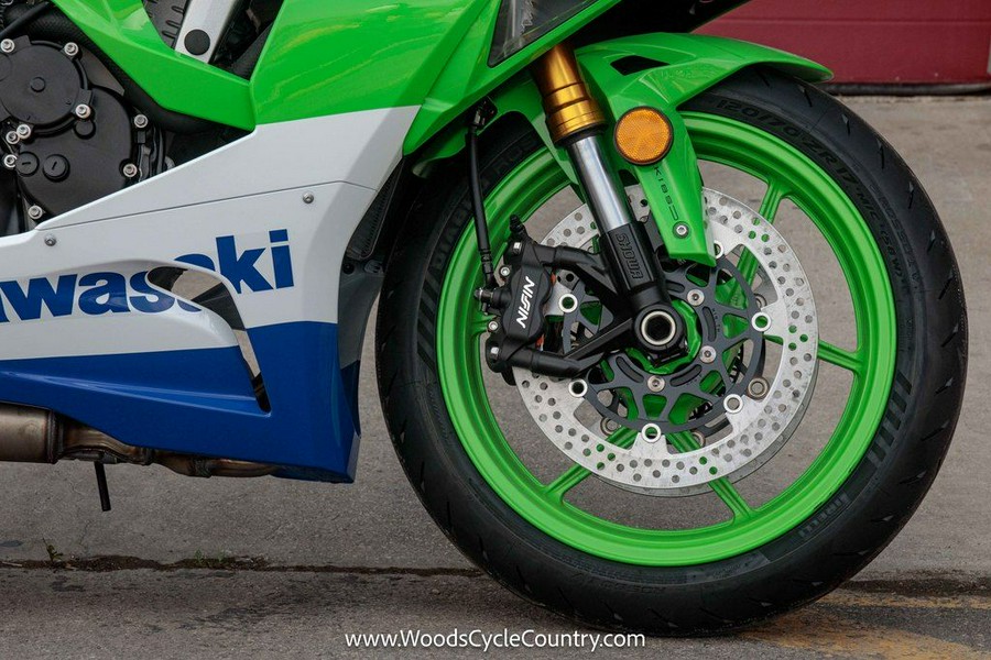 2024 Kawasaki Ninja® ZX™-6R 40th Anniversary Edition ABS