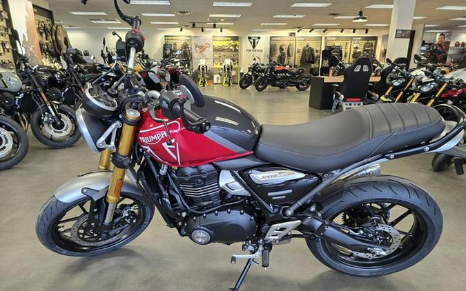 2026 Triumph Speed 400 Lava Red GlossStorm Grey