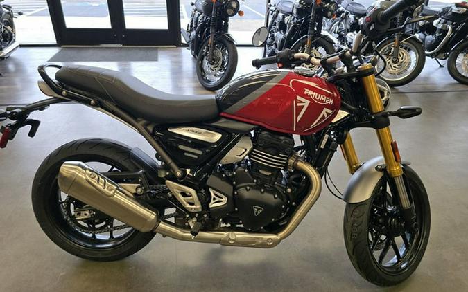 2026 Triumph Speed 400 Lava Red GlossStorm Grey