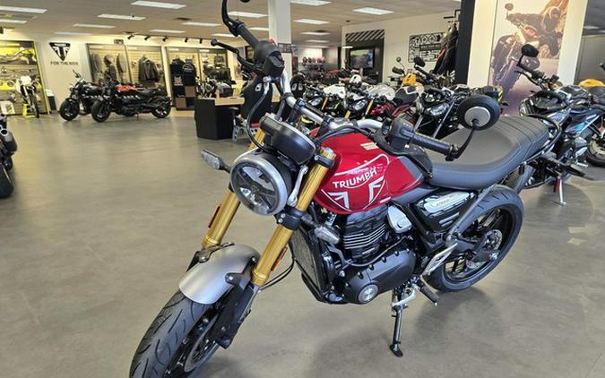 2026 Triumph Speed 400 Lava Red GlossStorm Grey
