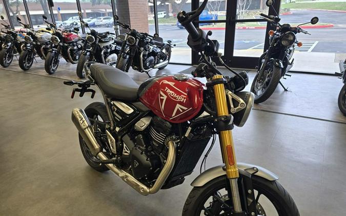 2026 Triumph Speed 400 Lava Red GlossStorm Grey