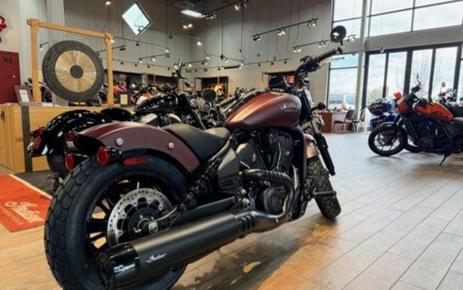 2026 Indian Scout Bobber Limited +Tech Maroon Metallic Smoke
