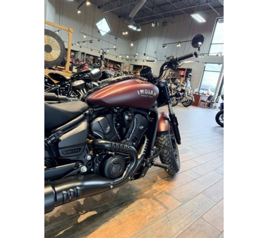 2026 Indian Scout Bobber Limited +Tech Maroon Metallic Smoke