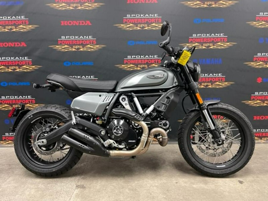 2022 Ducati Scrambler Nightshift Aviator Grey