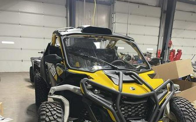 2024 Can-Am® Maverick R X RS with Smart-Shox Carbon Black & Neo Yellow