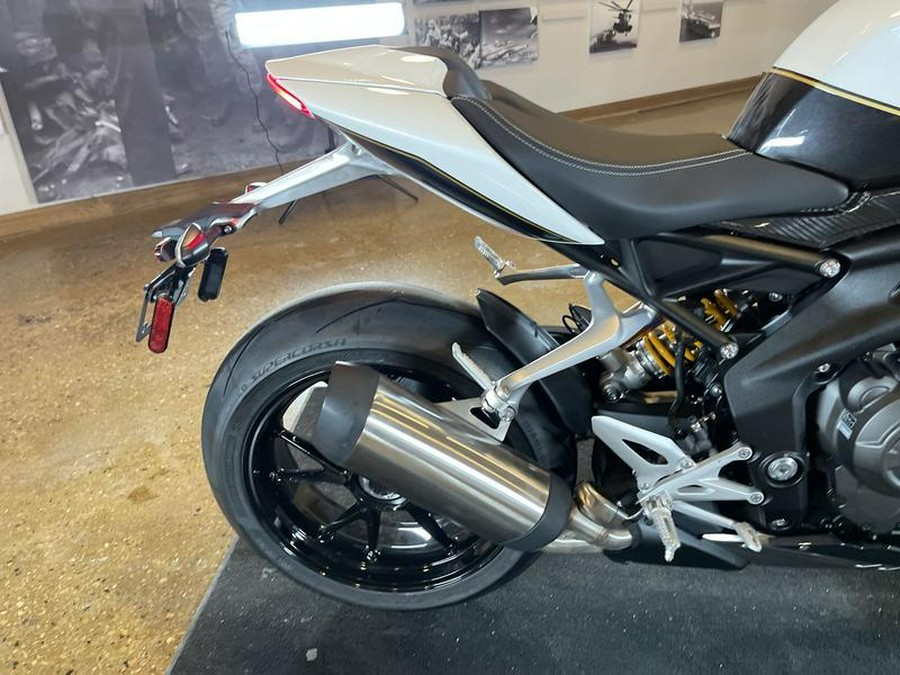 2023 Triumph Speed Triple 1200 RR Crystal White / Storm Grey