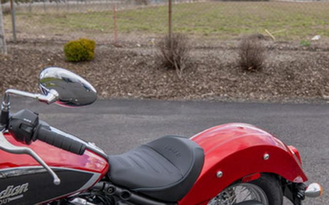 2025 Indian Scout Classic Limited +Tech Sunset Red Metallic