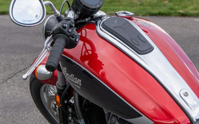 2025 Indian Scout Classic Limited +Tech Sunset Red Metallic