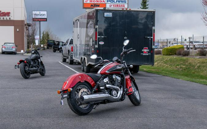2025 Indian Scout Classic Limited +Tech Sunset Red Metallic