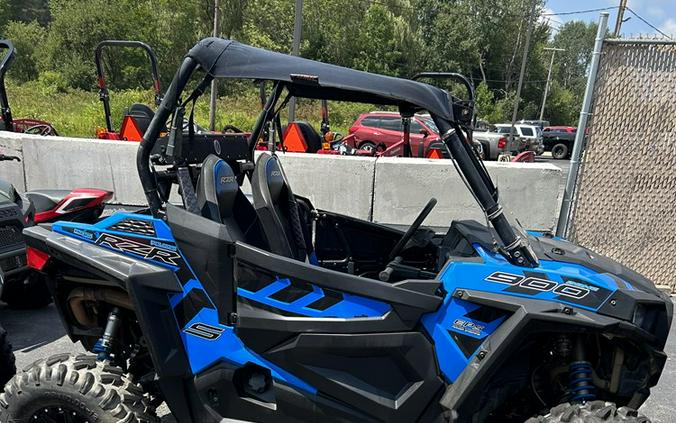 2017 Polaris Industries RZR S 900 EPS VELOCITY BLUE - Velocity Blue