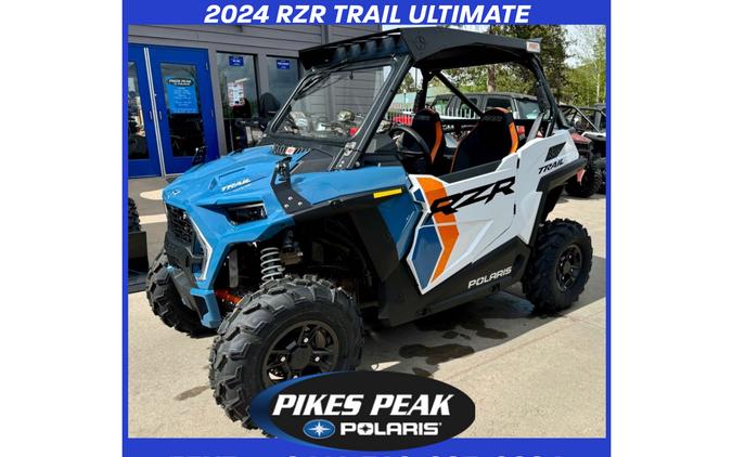 2024 Polaris Industries RZR TRAIL ULTIMATE STORM BLUE - RBO BAJA PACKAGE