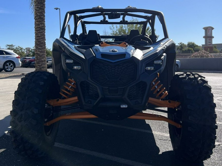 2026 Can-Am® Maverick X3 MAX DS Turbo Scandi Blue & Orange Crush