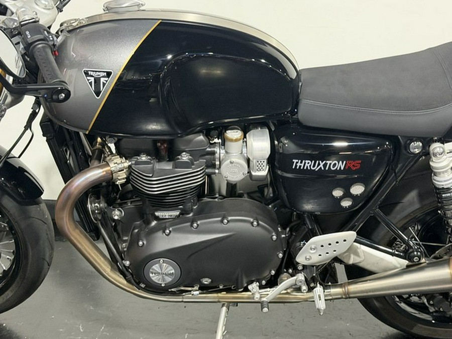 2024 Triumph Thruxton RS Jet Black Silver Ice