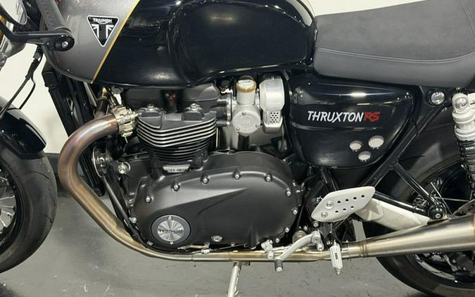 2024 Triumph Thruxton RS Jet Black Silver Ice