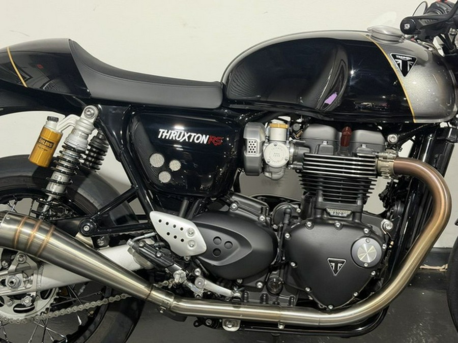2024 Triumph Thruxton RS Jet Black Silver Ice