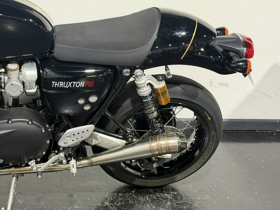 2024 Triumph Thruxton RS Jet Black Silver Ice