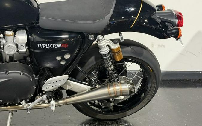2024 Triumph Thruxton RS Jet Black Silver Ice