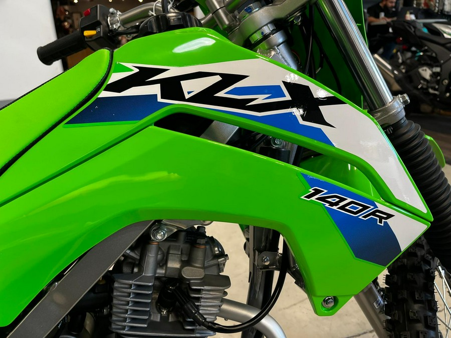 2026 Kawasaki KLX140R Lime Green