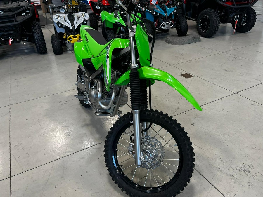 2026 Kawasaki KLX140R Lime Green