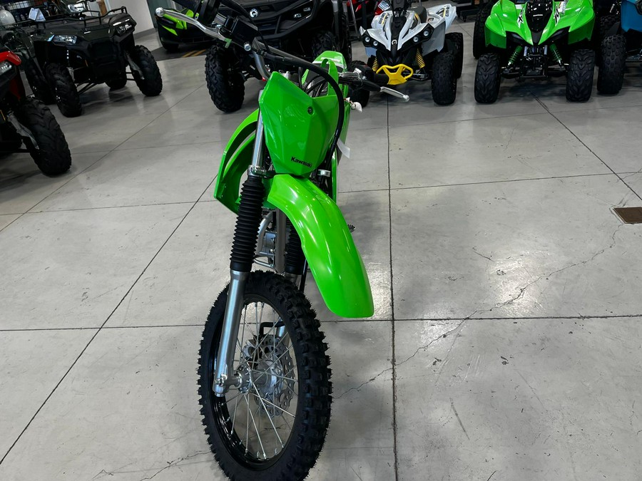 2026 Kawasaki KLX140R Lime Green