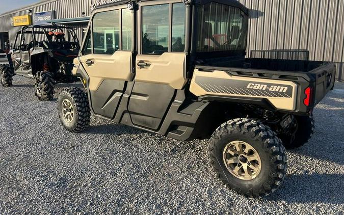 2024 Can-Am® Defender MAX Limited HD10 Desert Tan & Timeless Black