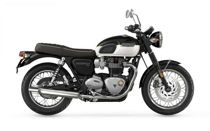 2024 Triumph Bonneville T120 Jet Black/Fusion White