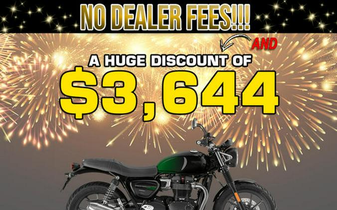 2024 Triumph Speed Twin 900 Stealth Edition