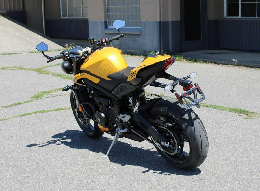 2025 Triumph Street Triple 765 RS Cosmic Yellow