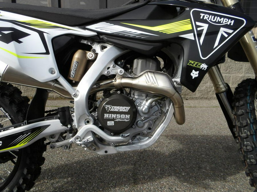 2025 Triumph TF 450-RC Edition Jet Black/Pure White