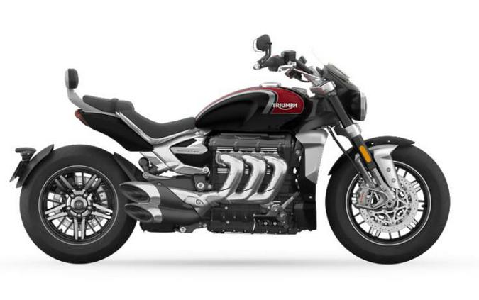 2024 Triumph Rocket 3 GT Sapphire Black/Carnival Red/Silver Ice