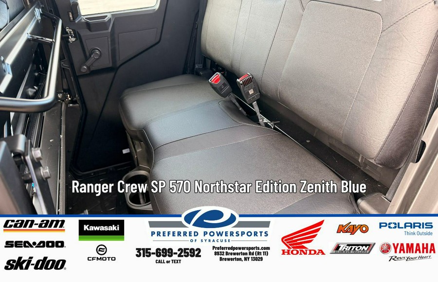 2026 Polaris Ranger Crew SP 570 Northstar Edition Zenith Blue