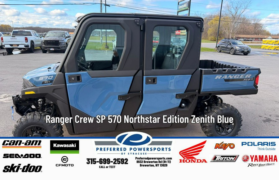 2026 Polaris Ranger Crew SP 570 Northstar Edition Zenith Blue