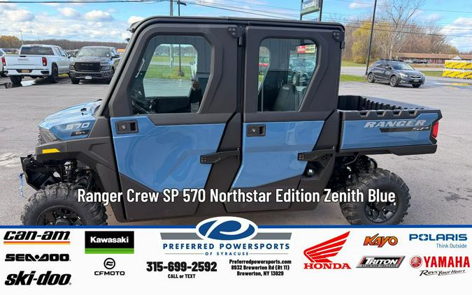 2026 Polaris Ranger Crew SP 570 Northstar Edition Zenith Blue