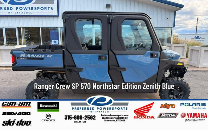 2026 Polaris Ranger Crew SP 570 Northstar Edition Zenith Blue