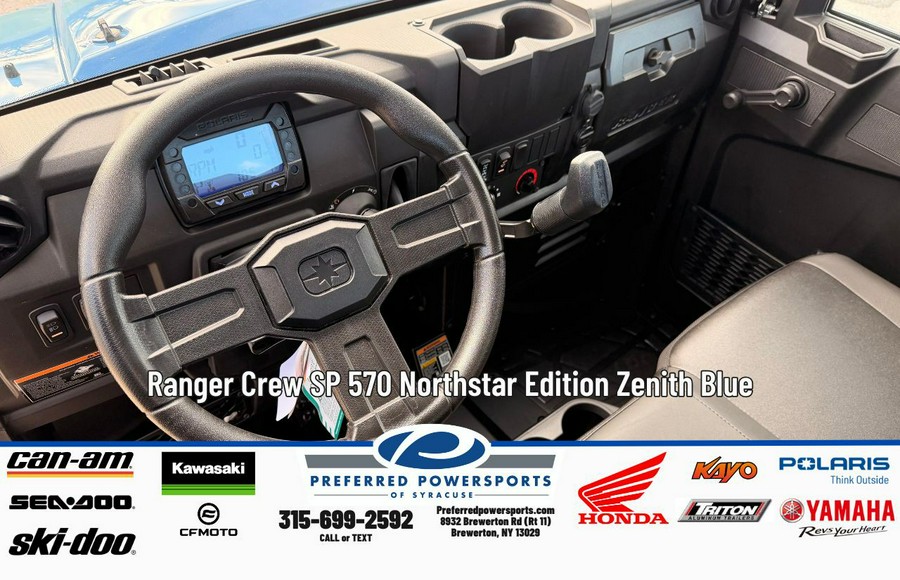 2026 Polaris Ranger Crew SP 570 Northstar Edition Zenith Blue