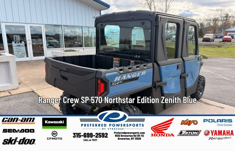 2026 Polaris Ranger Crew SP 570 Northstar Edition Zenith Blue