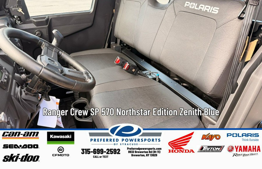 2026 Polaris Ranger Crew SP 570 Northstar Edition Zenith Blue