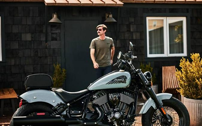 2025 Indian Motorcycle CHIEF BOBBER DARK HORSE, STORM GRAY, 49S Dark Horse®