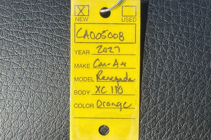 2027 Can-Am Renegade X Xc 110 EFI