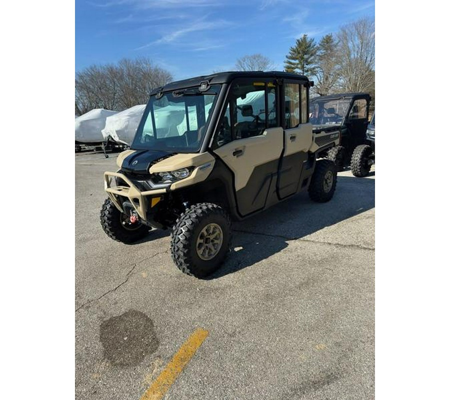 2024 Can-Am® Defender MAX Limited HD10 Desert Tan & Timeless Black