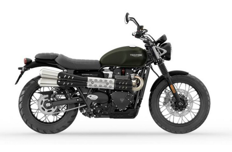 2024 Triumph Scrambler 900 Matte Khaki Green