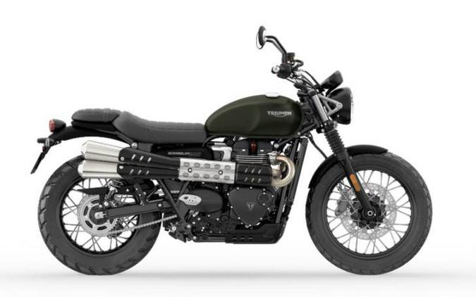 2024 Triumph Scrambler 900 Matte Khaki Green