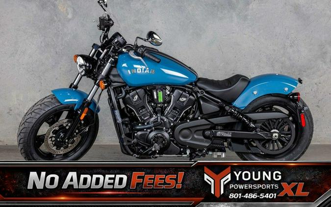 2026 Indian Scout Sixty Bobber Limited Storm Blue