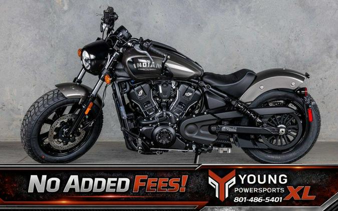 2026 Indian Scout Bobber Limited +Tech Heavy Metal Smoke