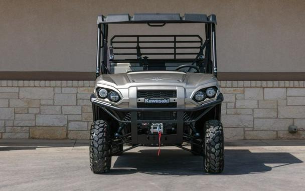 New 2024 KAWASAKI MULE PROFXT 1000 LE RANCH EDITION METALLIC TITANIUM